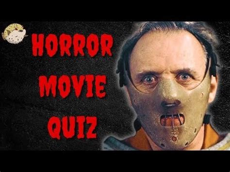 Horror Movie Quiz Game : r/bmovies