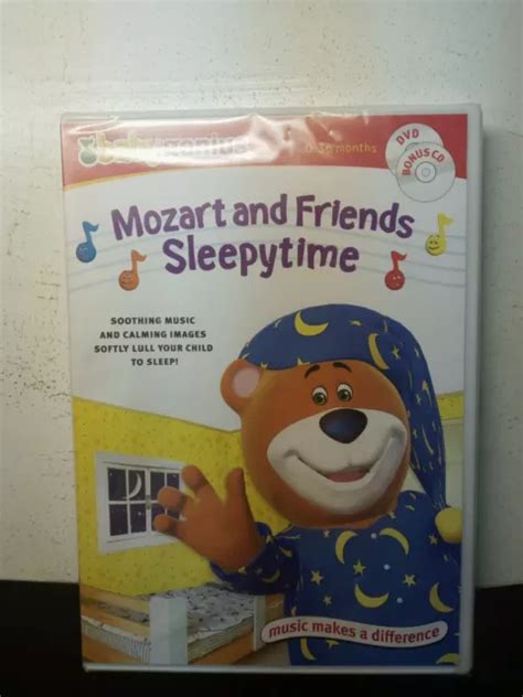 BABY GENIUS - Mozart and Friends Sleepytime (DVD, 2004, DVD/CD) New £7. ...