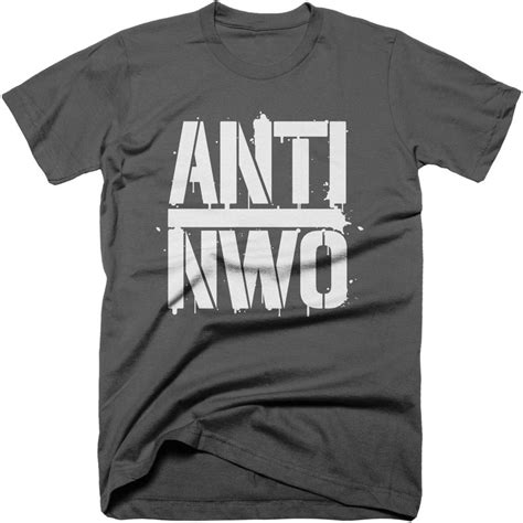 ANTI NWO T-shirt. Free Shipping. - Etsy