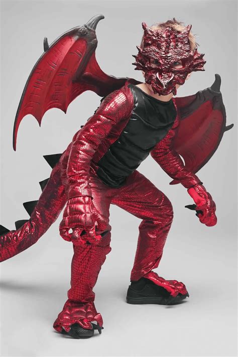 Demon Dragon Costume for Boys | Chasing Fireflies | Dragon costume, Boy ...