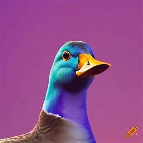 Purple duck