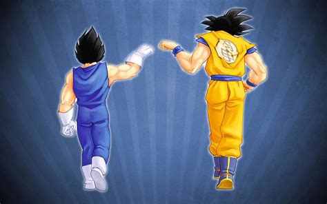 Goku And Vegeta Fist Bump Goku Dragon Vegeta Images And Photos Finder ...