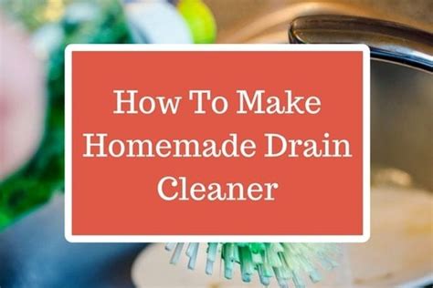 How to Make Homemade Drain Cleaner - Xion Lab