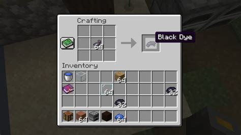 How to make black dye in Minecraft? - Pro Game Guides