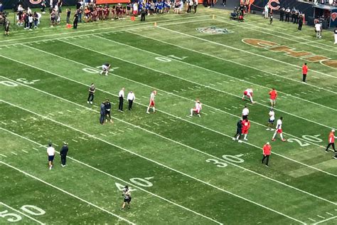 Photos Show Just How Atrocious The Field Looks At Soldier Field For Bears-Chiefs Game (PICS)