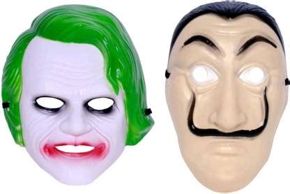 Stylin Scary Joker & Money Heist Character Party Mask Price in India - Buy Stylin Scary Joker ...