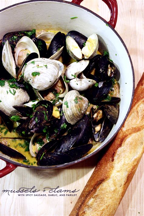 Recipe: Weeknight Mussels + Clams - Victoria McGinley Studio