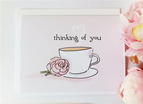 Cards. Thinking of You. Thinking of You Card. Cards for Coffee