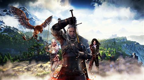 The Witcher game digital wallpaper The Witcher The Witcher 3: Wild Hunt #1080P #wallpaper # ...