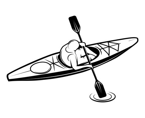 Kayaking clipart drawing, Kayaking drawing Transparent FREE for ...