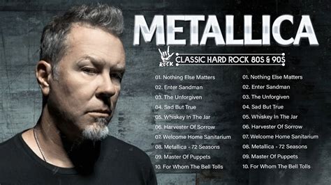 METALLICA GREATEST HITS FULL ALBUM - 80S 90S HARD ROCK & HAIR METAL ...