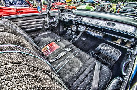 1958 Chevy Impala Interior Photograph by Ron Roberts | Fine Art America