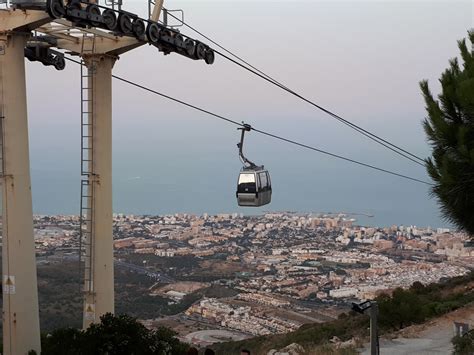 Benalmadena Cable Car and hiking trail 800 metres above sea level