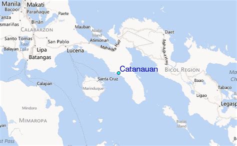 Catanauan Tide Station Location Guide