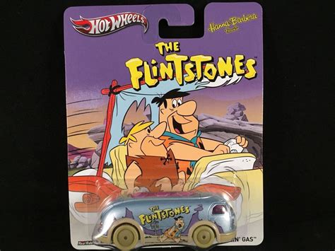 2013 Hot Wheels Pop Culture Nostalgia Hanna Barbera HAULIN GAS The FLINTSTONES #HotWheels # ...