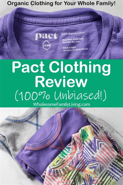 Pact Clothing Review (Unbiased!) - Wholesome Family Living