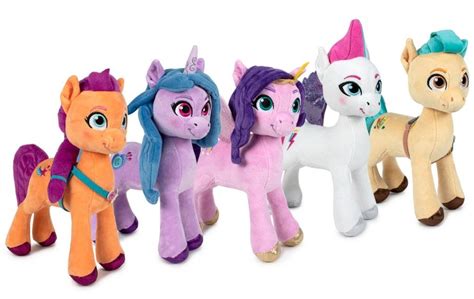 Equestria Daily - MLP Stuff!: New G5 Plushie Set Revealed by Play By Play, Including Hitch for Once!