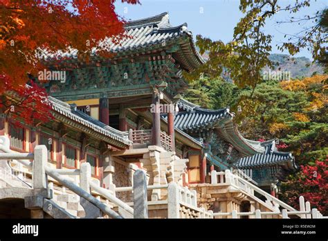 South Korea, Gyeongju, Bulguksa Temple Stock Photo - Alamy