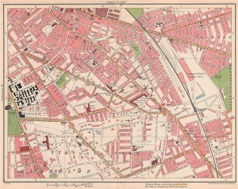 MANCHESTER SOUTH EAST. Victoria Park Rusholme Longsight Gorton 1927 old map