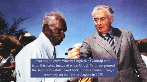 Who is Vincent Lingiari? — Whitlam Institute