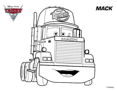 Mack Truck Coloring Pages