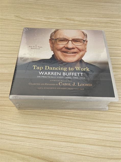 Warren Buffett Autobiography Cd Tap Dancing to Work 15 Cd Carol J. Loomis New - Etsy