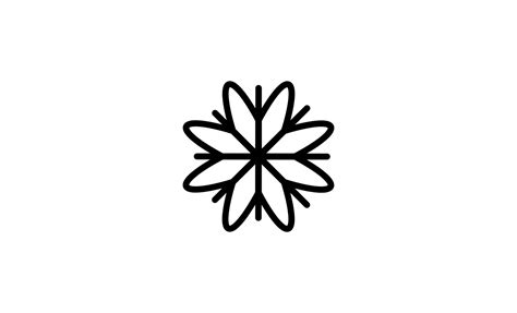 Snowflake symbol on Behance