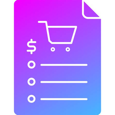 Invoice - free icon