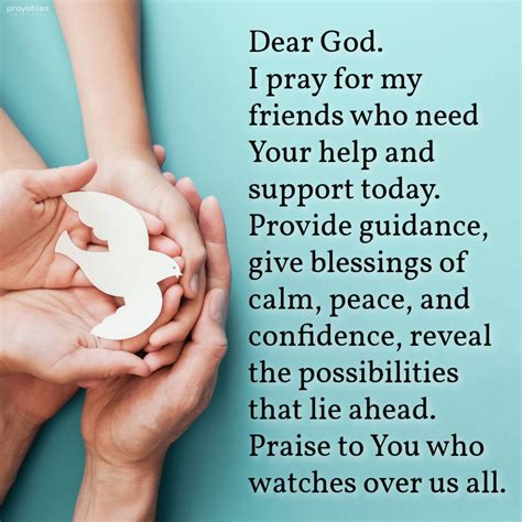 Prayer: For Friends - Prayables