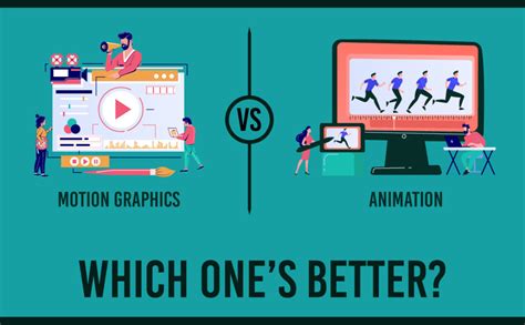 Motion Graphics Vs. Animation - How Are the Two Types Different?