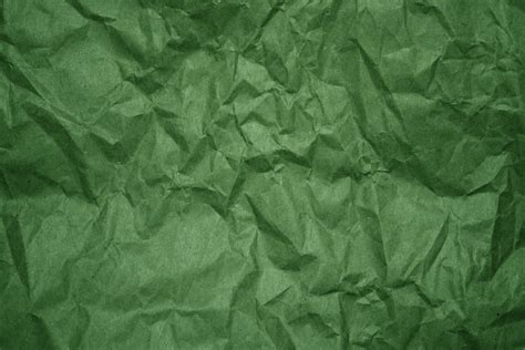 Crumpled Green Paper Texture Picture | Free Photograph | Photos Public Domain