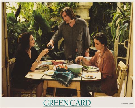 Green Card (1990) ~ cinema lobby cards