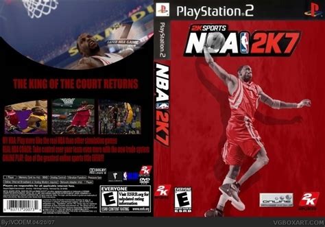 NBA 2K7 PlayStation 2 Box Art Cover by IVODEM