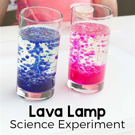 Super Cool Lava Lamp Experiment for Kids | Science projects for kids ...