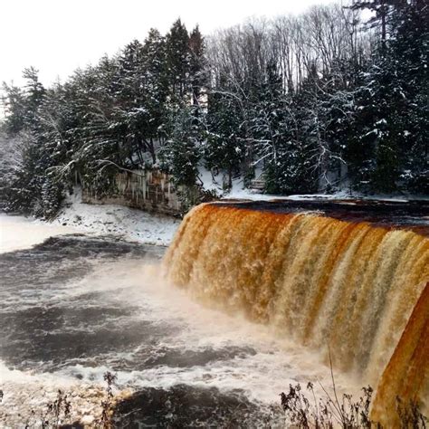 Winter Adventures at Tahquamenon Falls State Park