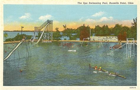 Vintage Travel Postcards: Russells Point, Ohio