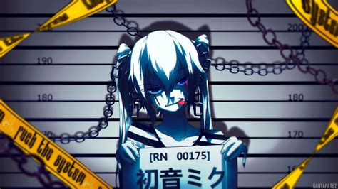 Miku Prison | Wallpaper | Wallpaper, Anime, Art