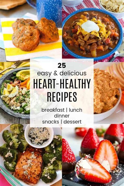 25 Heart Healthy Recipes For All Occasions | Heart healthy recipes breakfast, Heart healthy ...