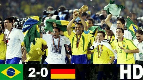 Brazil 2-0 Germany - 2002 World Cup Final Highlights Full HD - YouTube