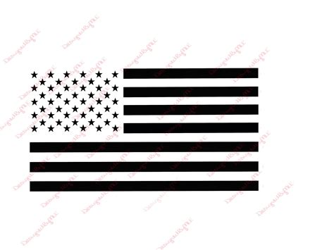Black American Flag SVG, PNG, JPG, United States Flag, Reverse American Flag, Instant Download ...