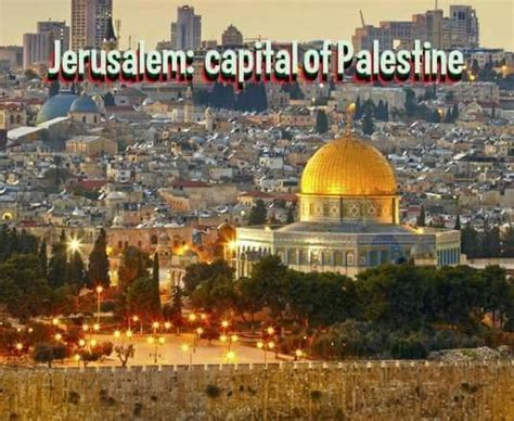 Jerusalem is Palestine's capital — Steemit