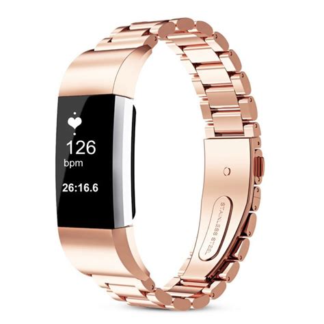 Amazon.com: For fitbit charge 2 band, 316L Stainless Steel Replacement Accessory Bracelt Band ...