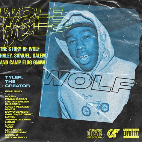 Tyler the creator wolf album spray paint stencil - pilotskate