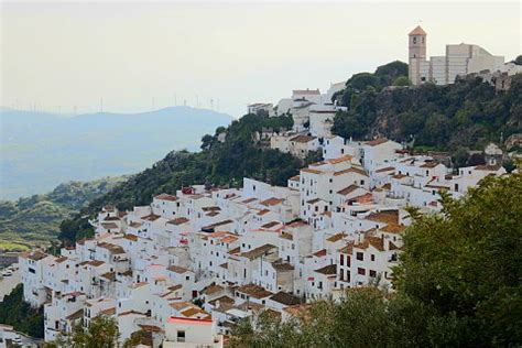 Casares, Spain; a lovely white village with a castle of Arab origins