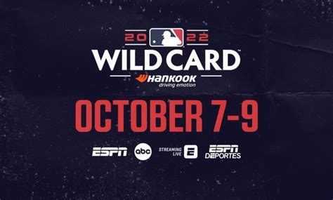 ESPN Platforms to Exclusively Televise Entire 2022 MLB Wild Card Series ...