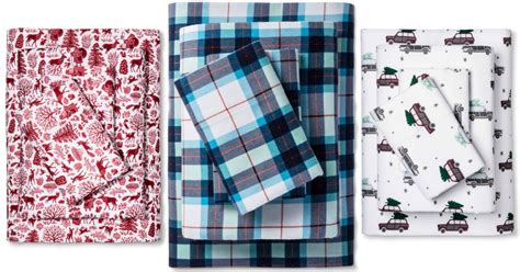 Target.com: Wondershop Flannel Sheet Sets As Low As $13.99 Shipped ...