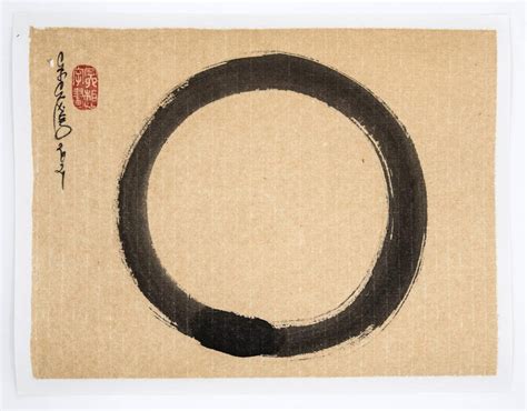 9x12 Enso Circle 6 Zen Calligraphy Zen Circle - Etsy