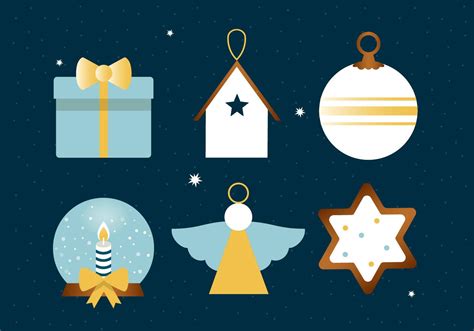 Free Flat Design Vector Winter Holiday Icons 162991 Vector Art at Vecteezy