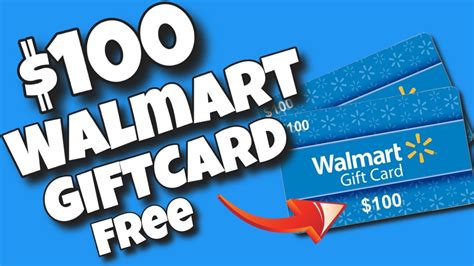 How To Get A Free $100 Walmart Gift Card?