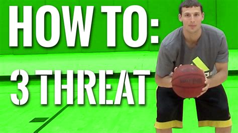 How To Triple Threat Threat In Basketball — Baller Boot Camp